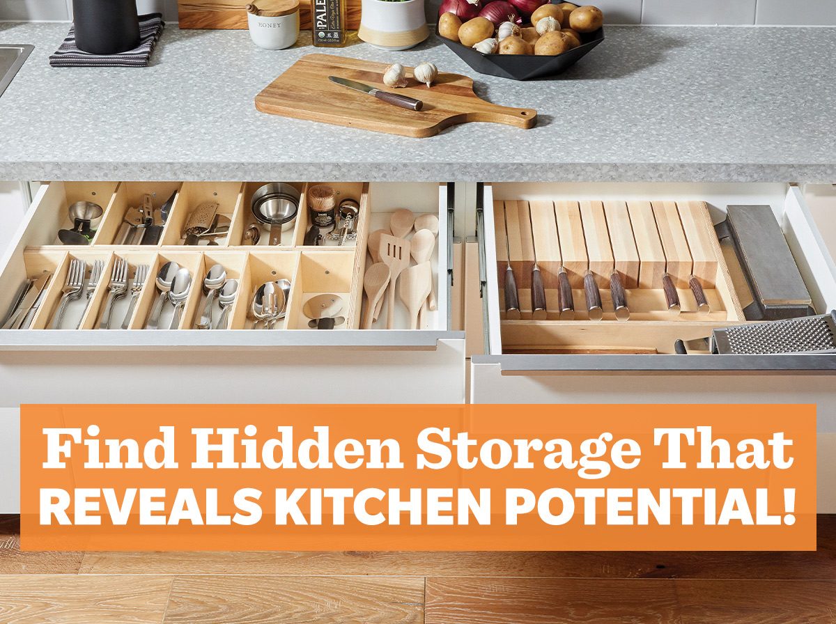 Find Hidden Storage That Reveals Kitchen Potential!