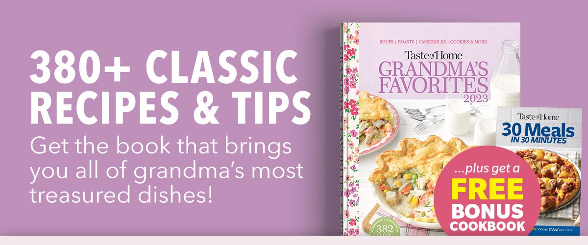 Taste of Home Grandma's Favorites [Book]