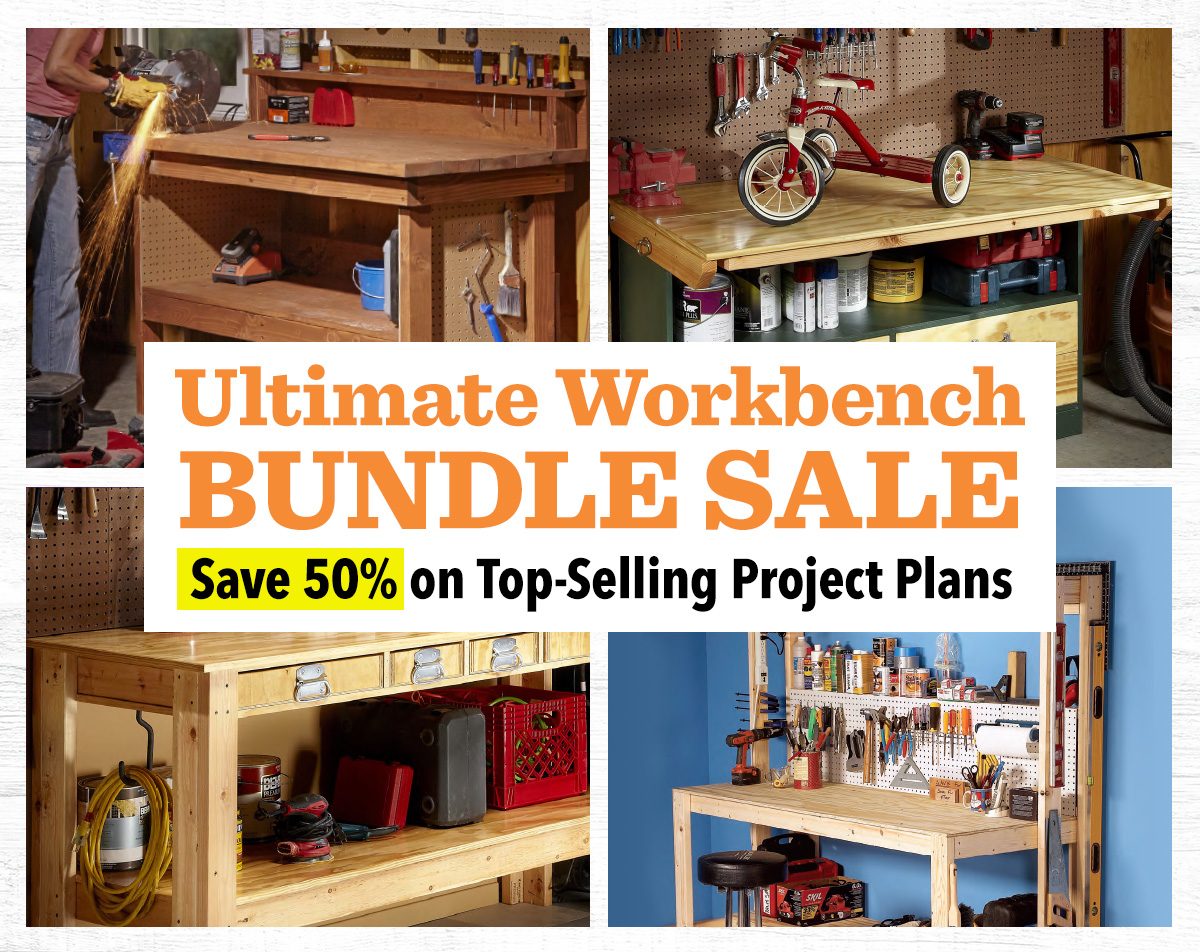 Ultimate Workbench Bundle. SAVE 50%.