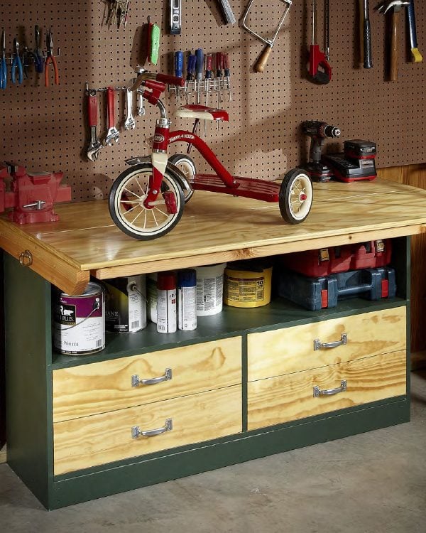 Fold-Up Workbench