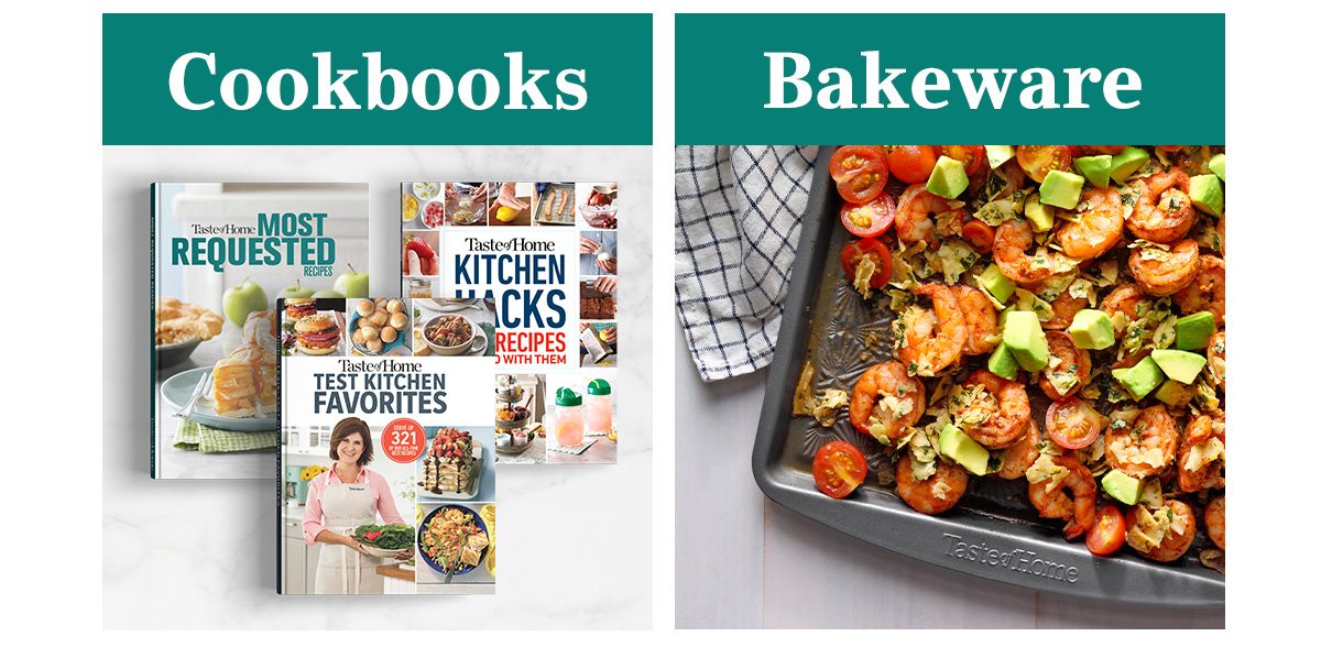 COOKBOOKS BAKEWARE