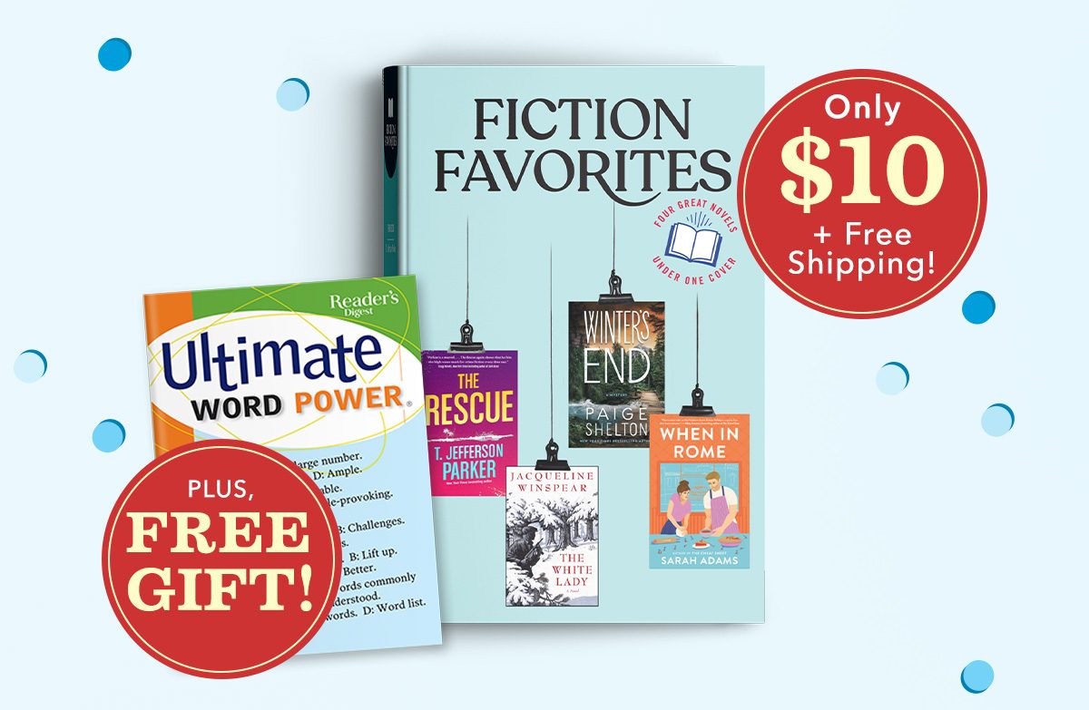 Get Fiction Favorites for ONLY $10 + FREE Shipping + a FREE Gift! - GET STARTED NOW