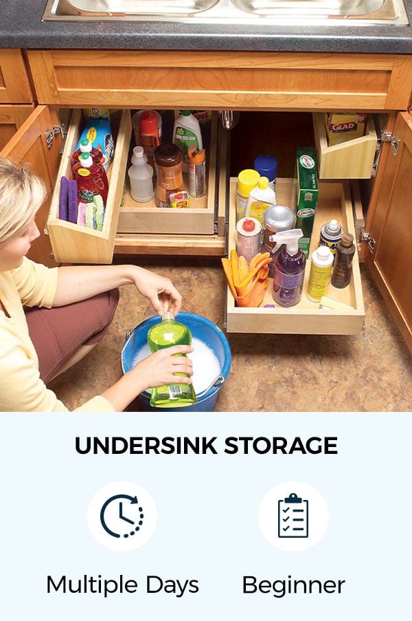 Undersink storage