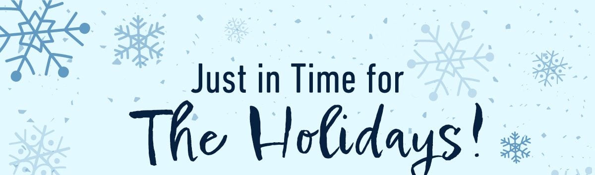 Just in Time for the Holidays!