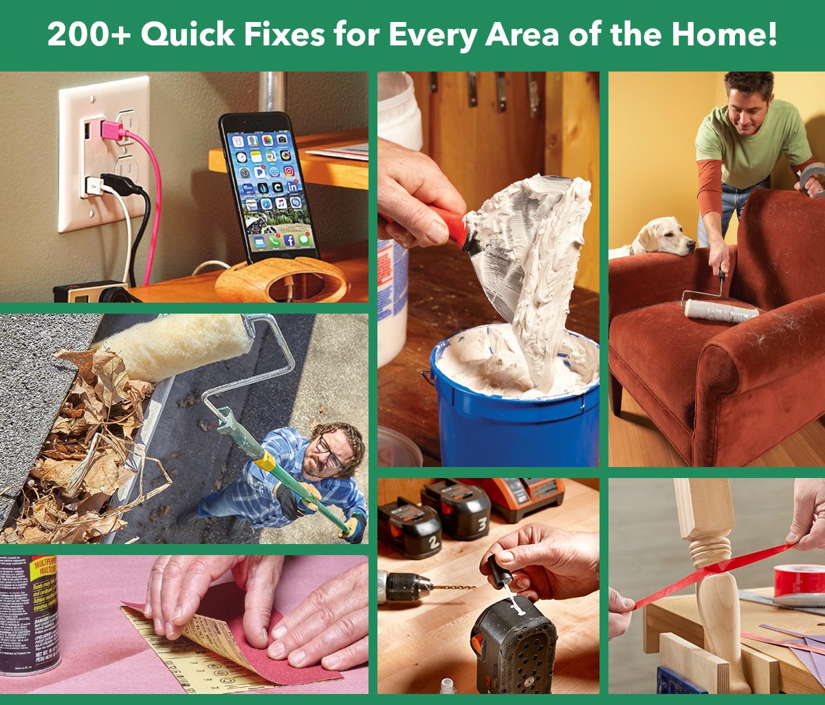 200+ Quick Fixes for Every Area of the Home!