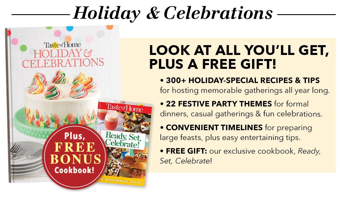 LOOK AT ALL YOU'LL GET, PLUS A FREE COOKBOOK! SHOP NOW