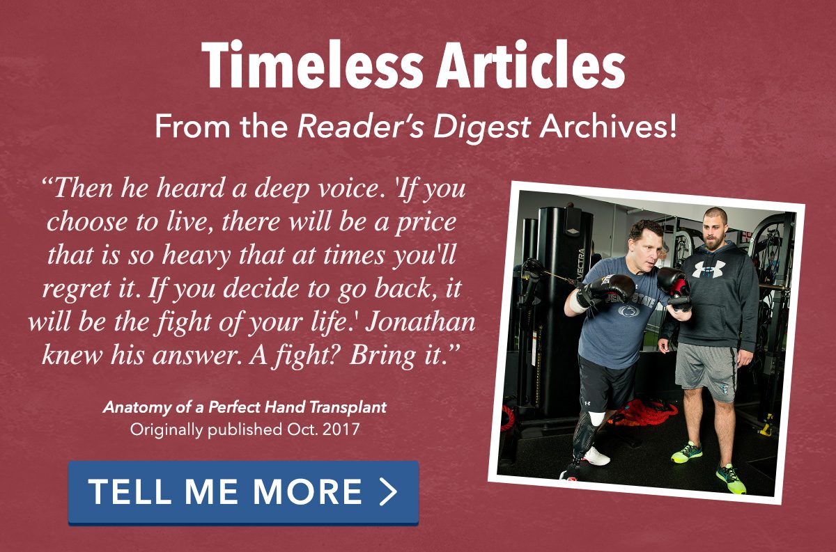 Timeless Articles From the Reader's Digest Archives!