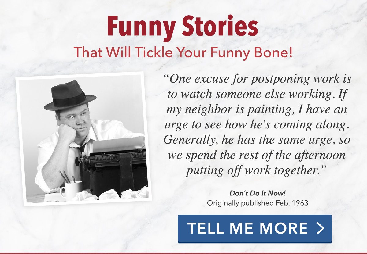 Funny Stories That Will Tickle Your Funny Bone!