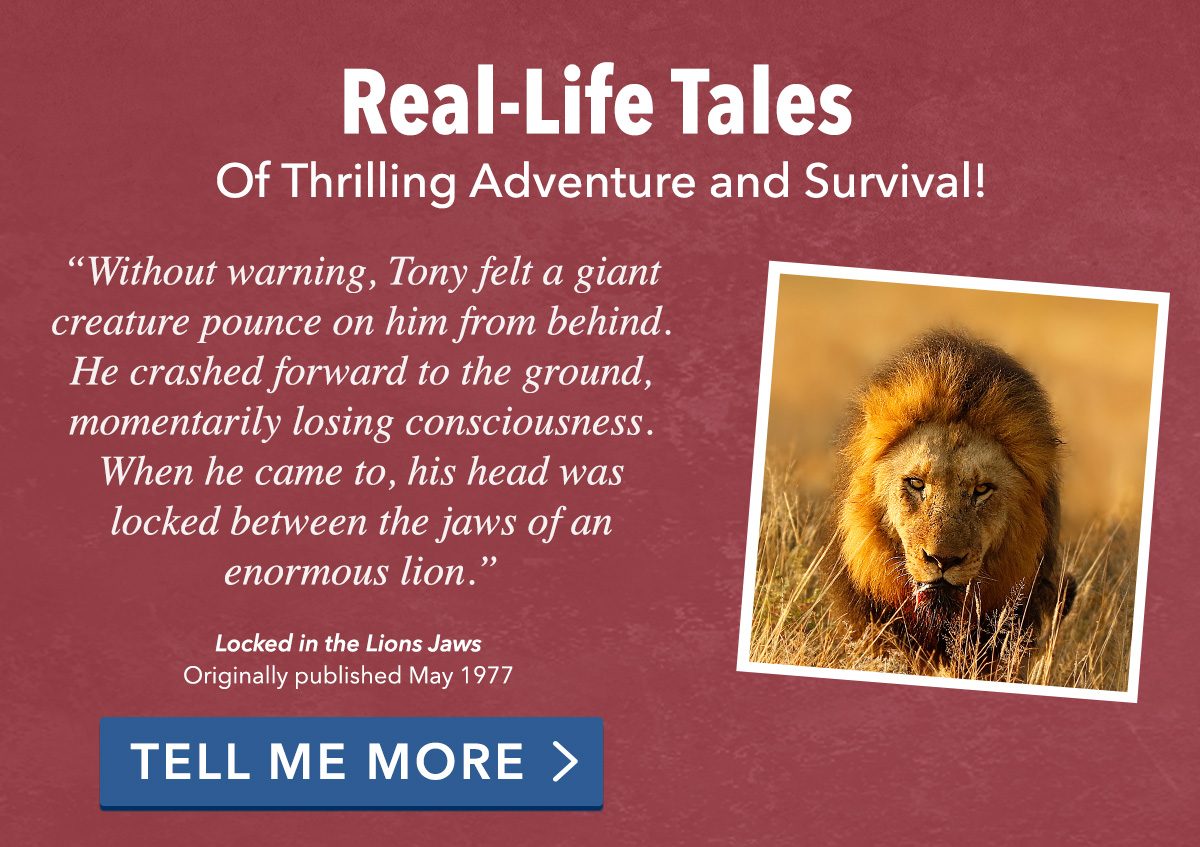 Real-Life Tales of Thrilling Adventure and Survival!