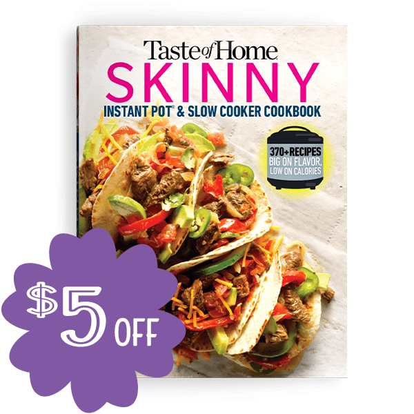 Skinny Instant Pot & Slow Cooker Cookbook - $5 OFF