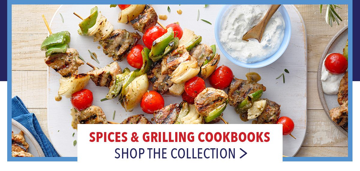 SPICES AND GRILLING COOKBOOKS - Shop the collection