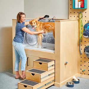 Build a Dog Spa Shower