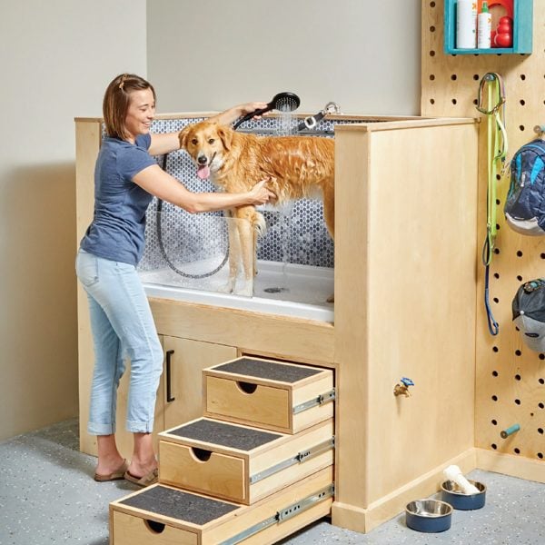 Build a Dog Spa Shower