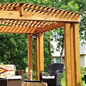 Simply Stunning Pergola