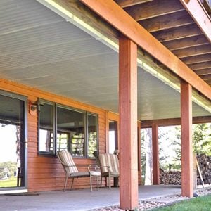 Under-Deck Roof