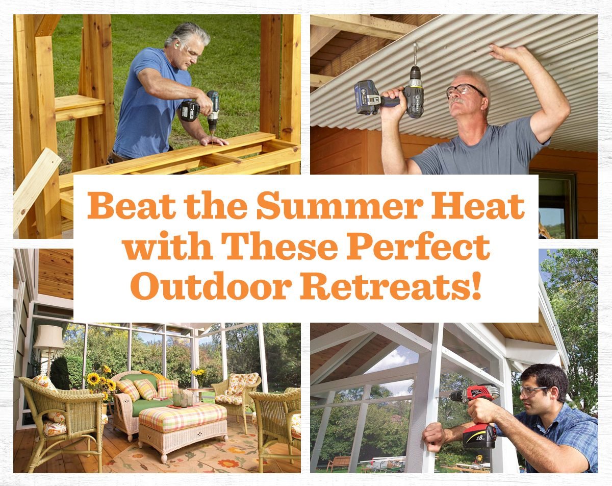 Beat the Summer Heat with  These Perfect Outdoor Retreats!