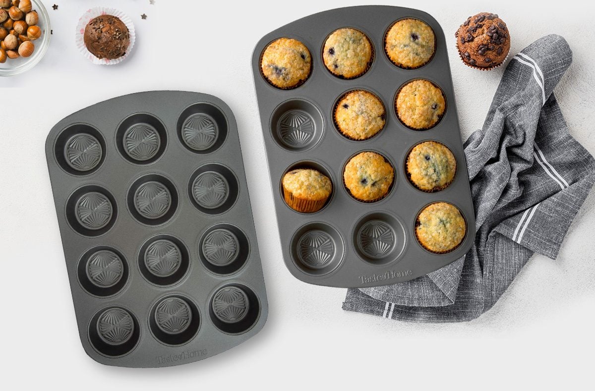 2-Pc Muffin Pan Set