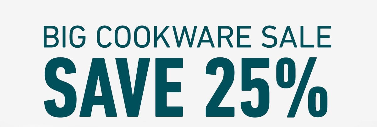 Big Cookware Sale Save 24%