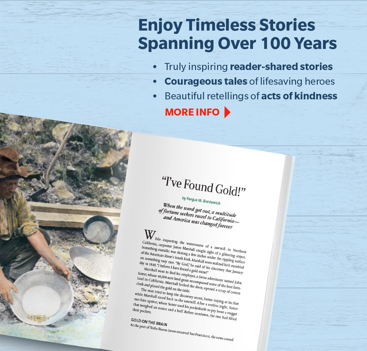 Enjoy Timeless Stories Spanning over 100 Years
