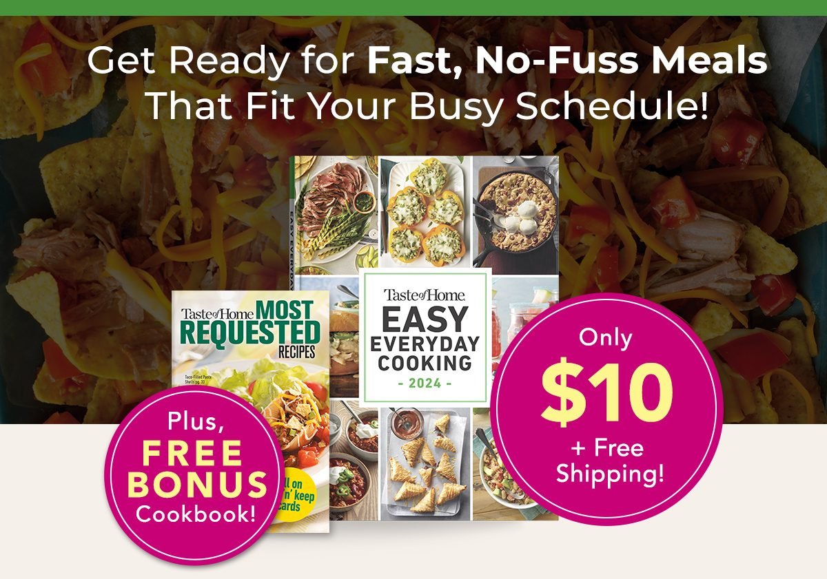 Get Ready for Fast, No-Fuss Meals That Fit Your Busy Schedule!