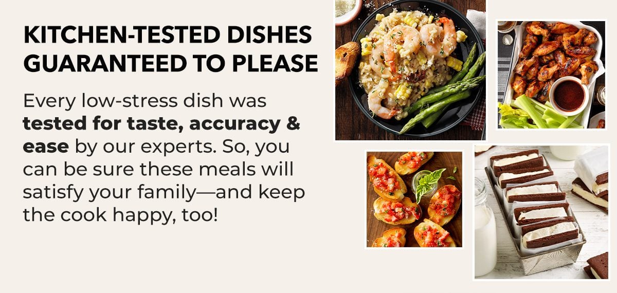 Kitchen-Tested Dishes Guaranteed to Please