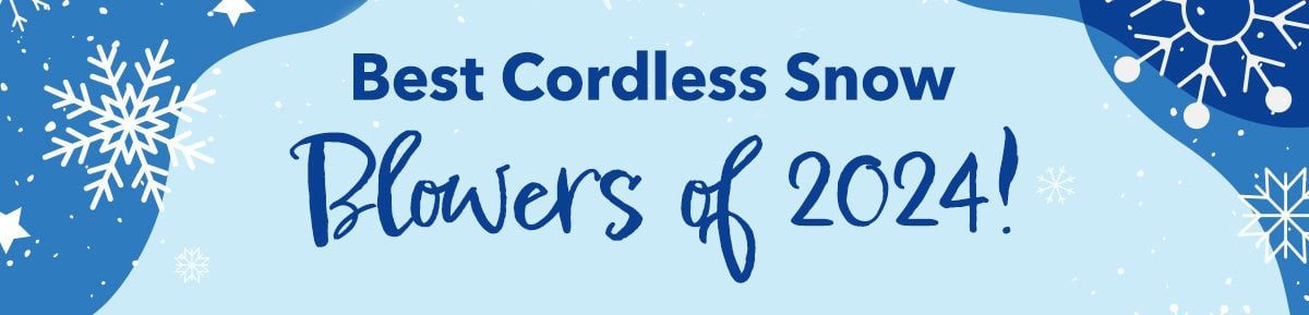 Best Cordless Snow Blowers of 2024!