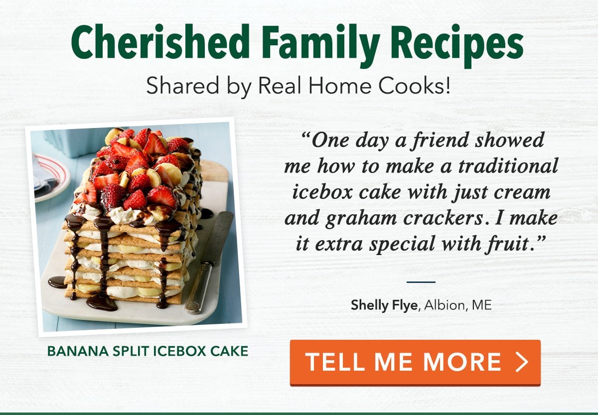 Cherished Family Recipes!