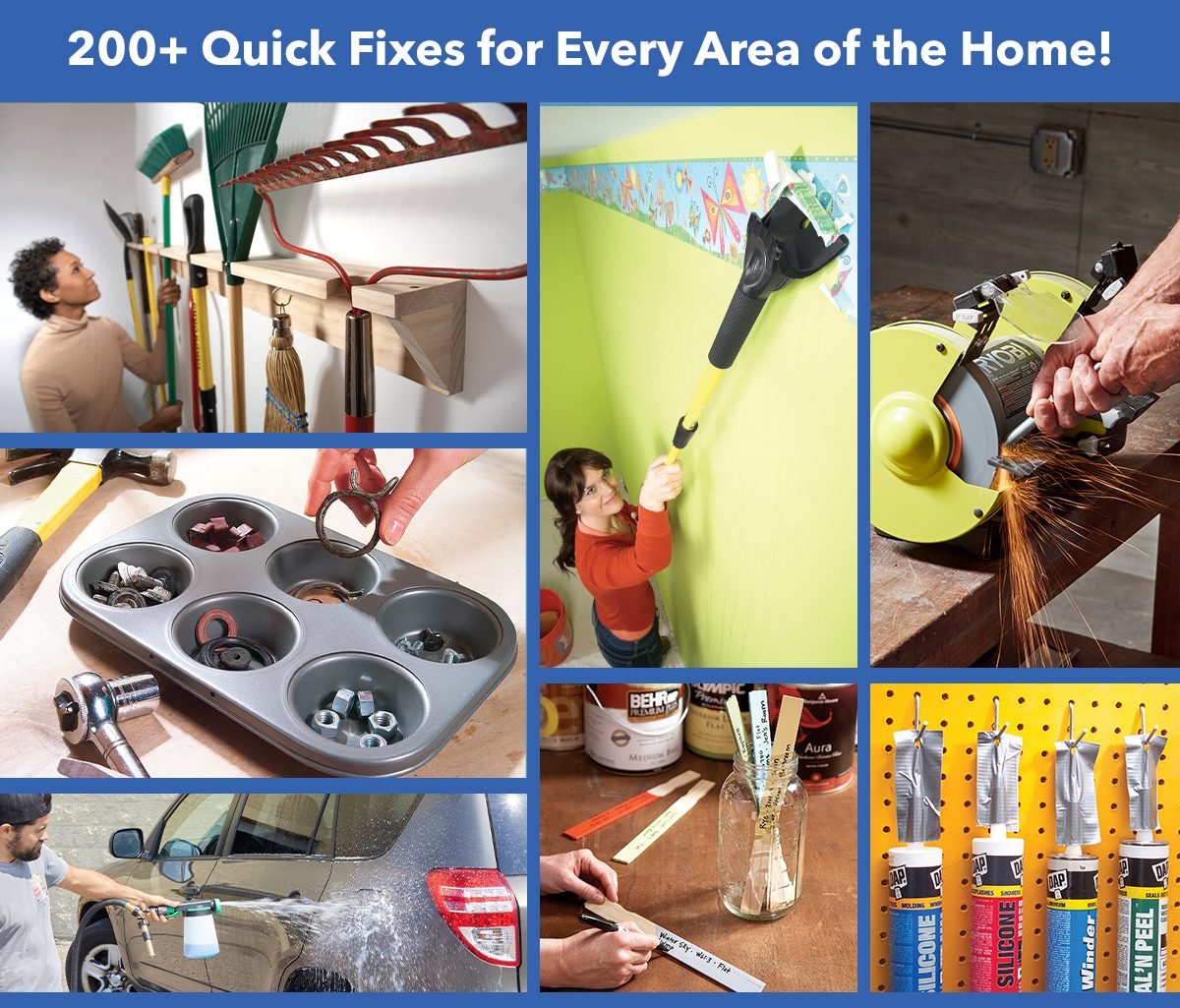 200+ Quick Fixes for Every Area of the Home!