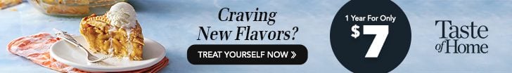 Craving New flavors? | 1 Year for only $7 | Treat Yourself Now 