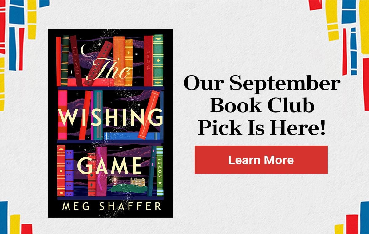 Our September Book Club Pick is Here! - LEARN MORE