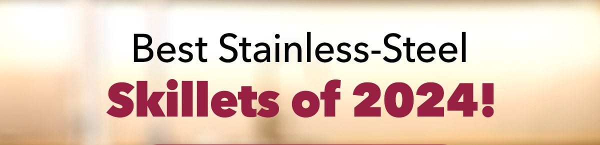 Best Stainless-Steel  Skillets of 2024!