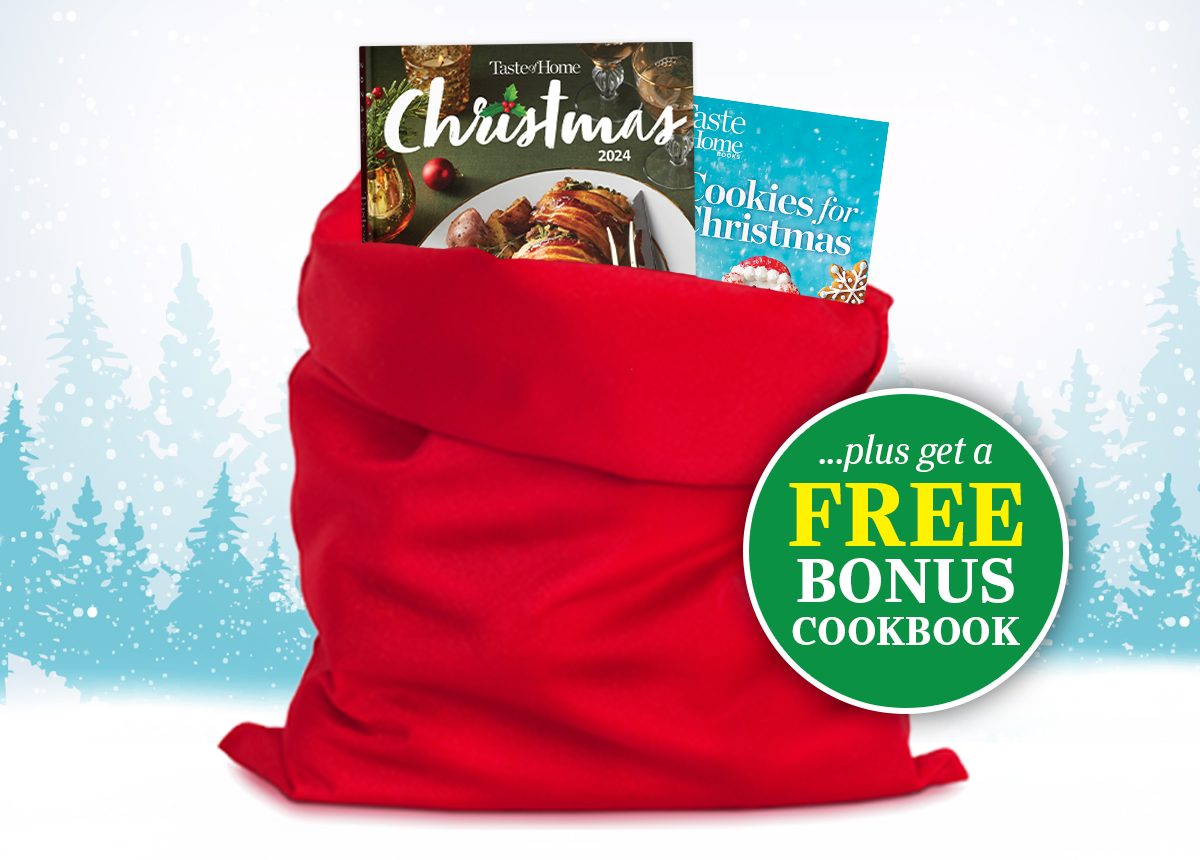 ...plus get a FREE BONUS COOKBOOK