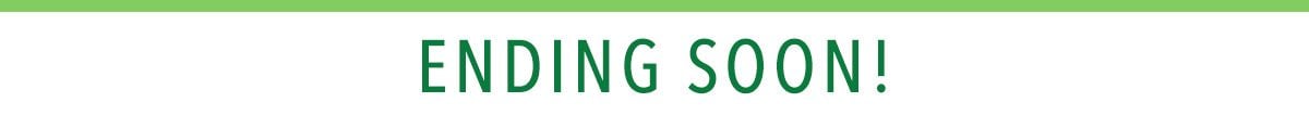 Sale Ending Soon