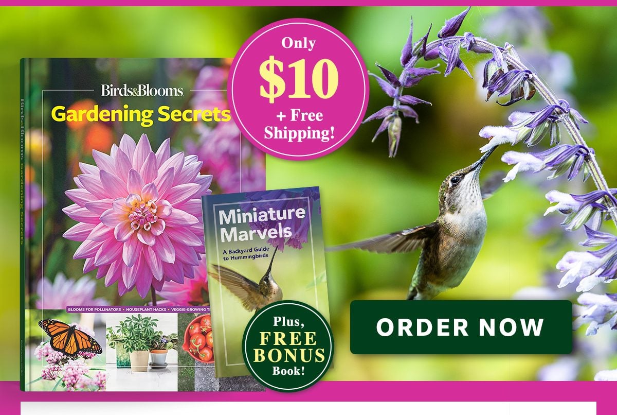 Birds & Blooms Gardening Secrets ORDER NOW