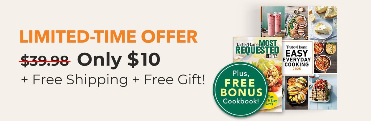 LIMITED-TIME OFFER - Only $10 + Free Shipping + Free Gift!