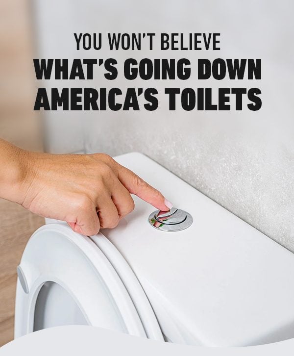 You Won't Believe What's Going Down America's Toilets