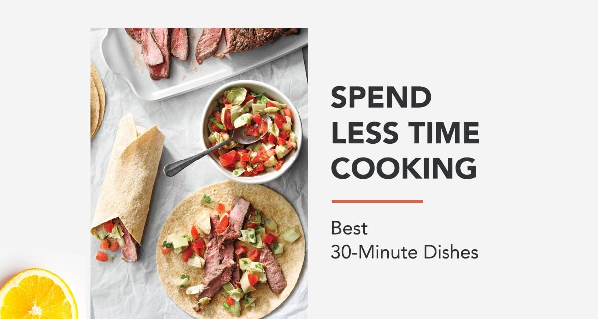 Spend Less Time Cooking