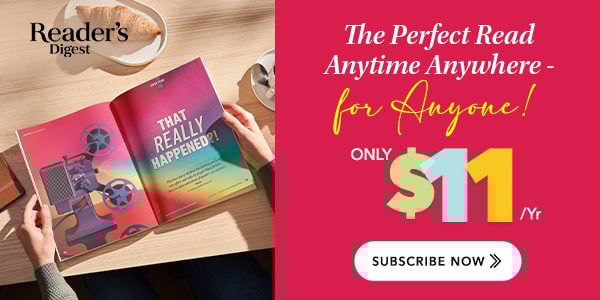 The perfect Read anytime anywhere for anyone! | Only$10/yr |Subscribe Now
