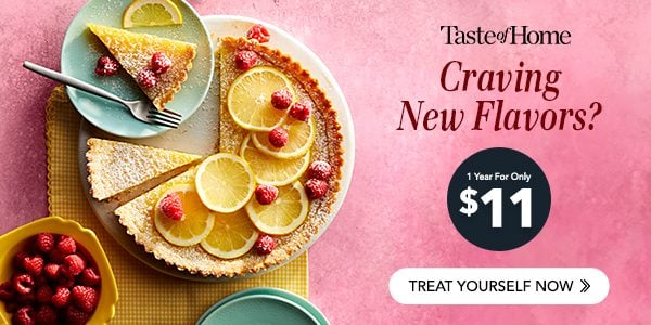 Craving New flavors? | 1 Year for only $7 | Treat Yourself Now 