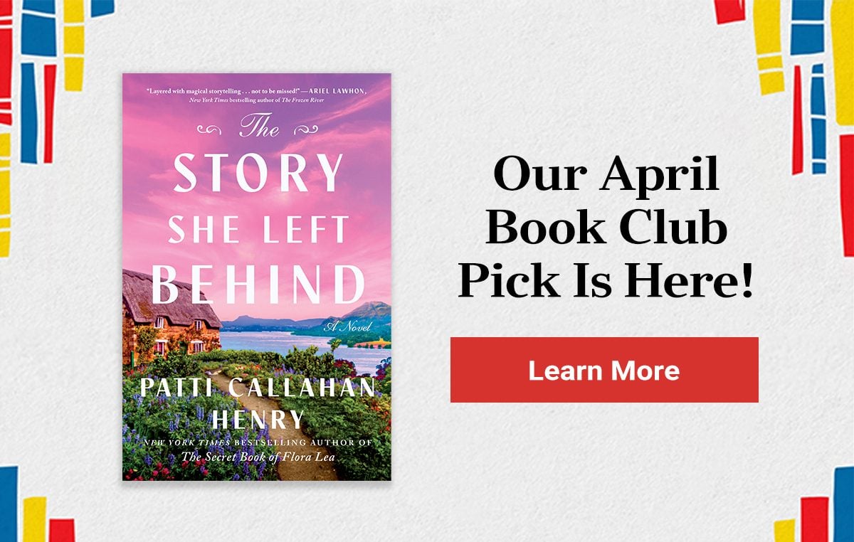 Our April Book Club Pick is Here! - LEARN MORE