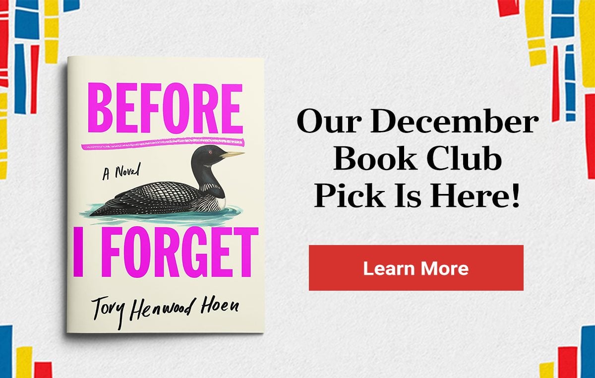 Our December book club pick is here!