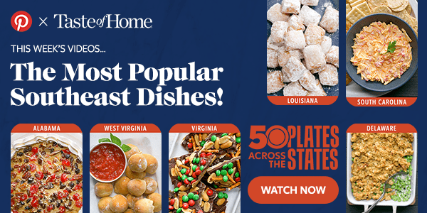 The most popular dishes