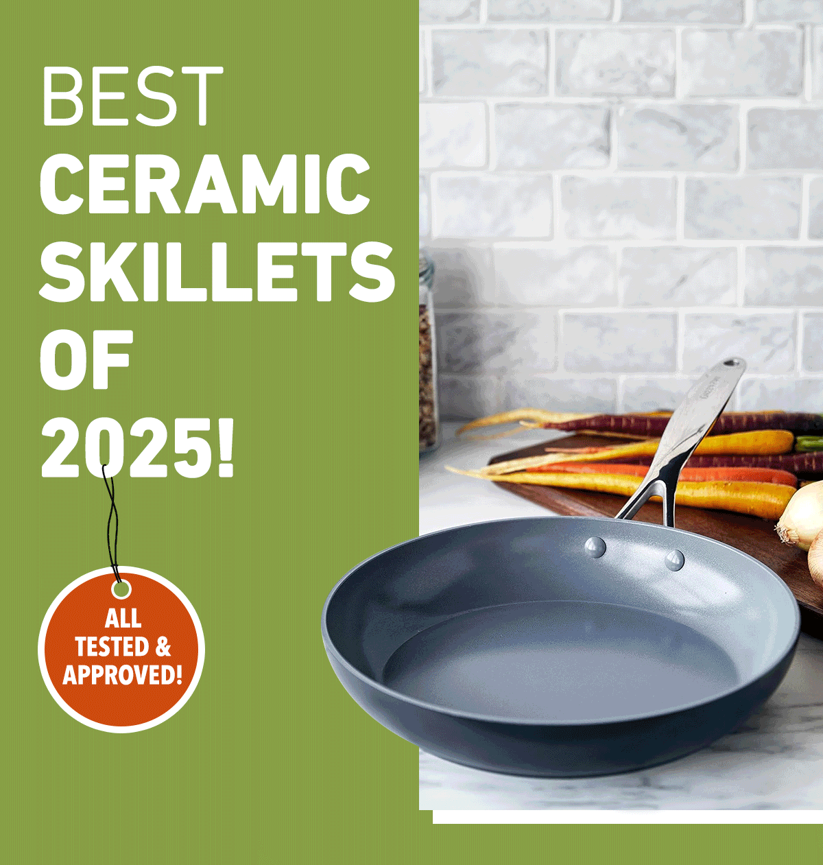 Best Ceramic  Skillets of 2025!  All Tested & Approved!