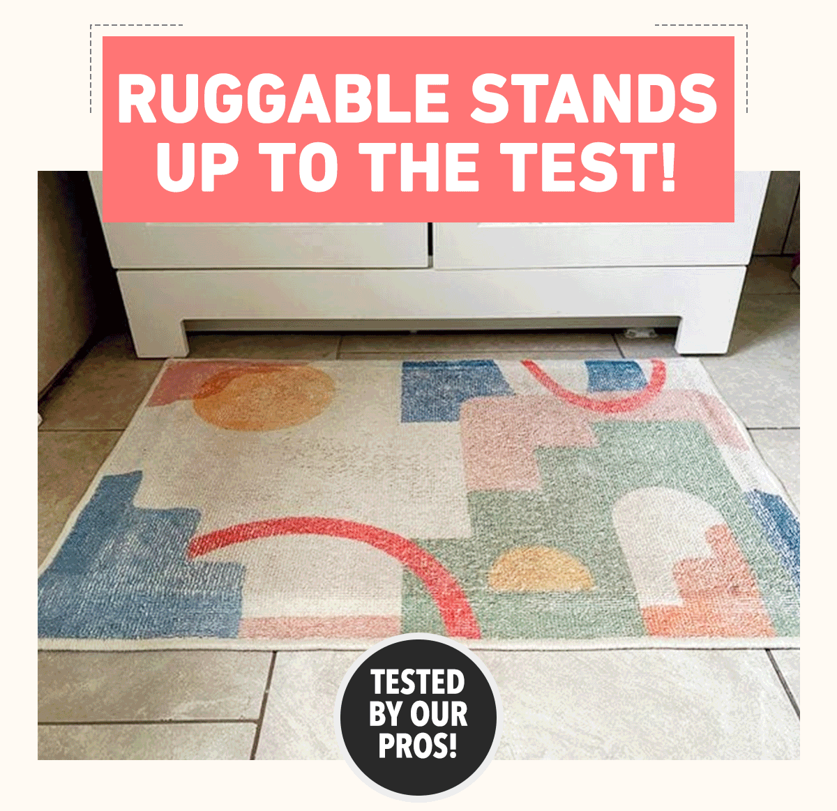 Ruggable Stands Up  to the Test! | Tested By Our Pros!