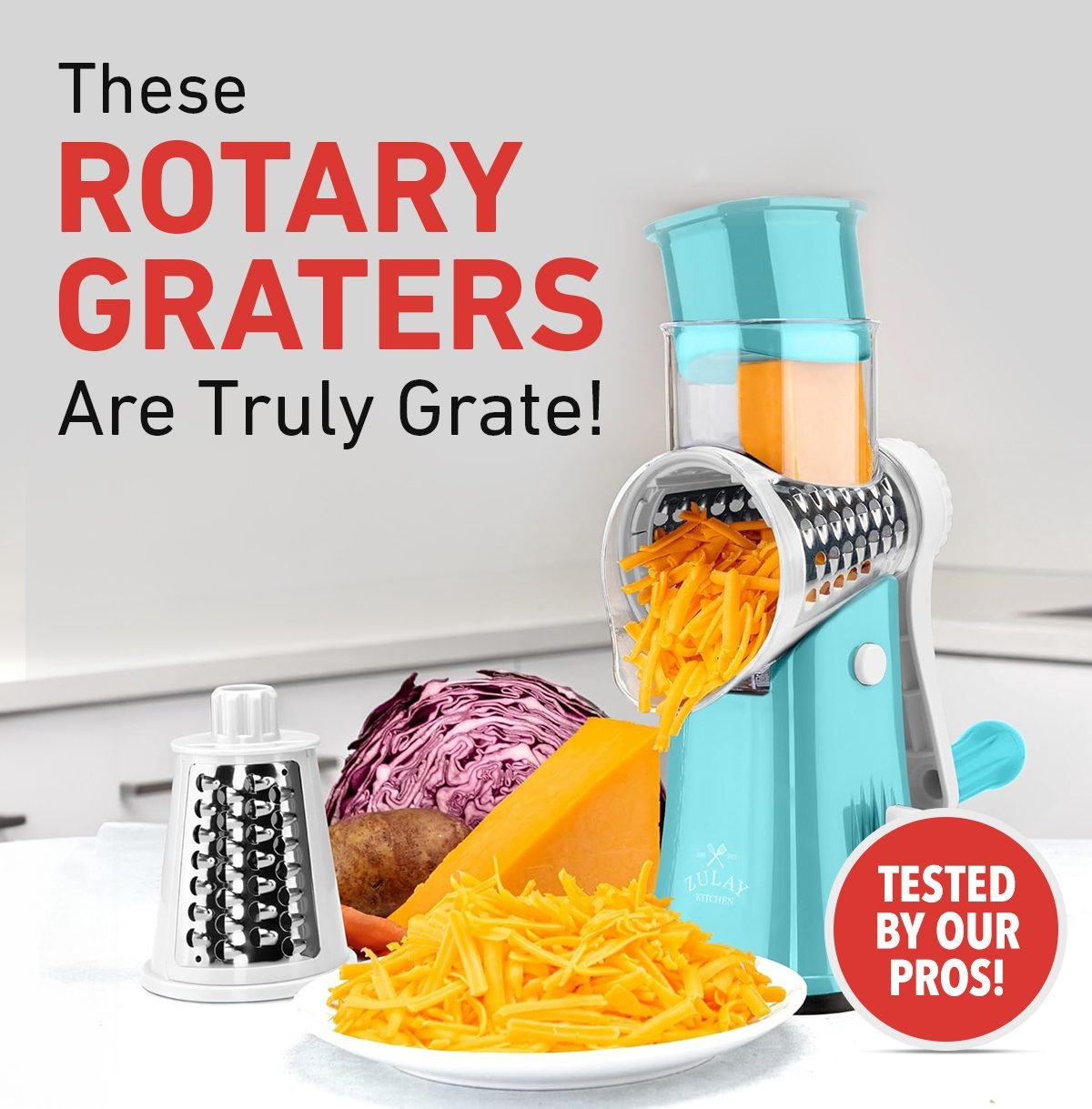 These Rotary Graters Are Truly Grate!