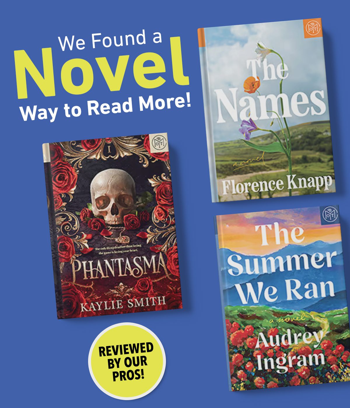 We Found a Novel Way to Read More!