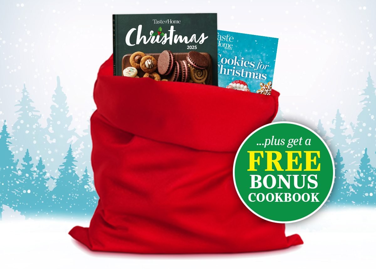 ...plus get a FREE BONUS COOKBOOK