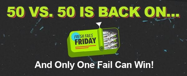 50vs50 is back on...