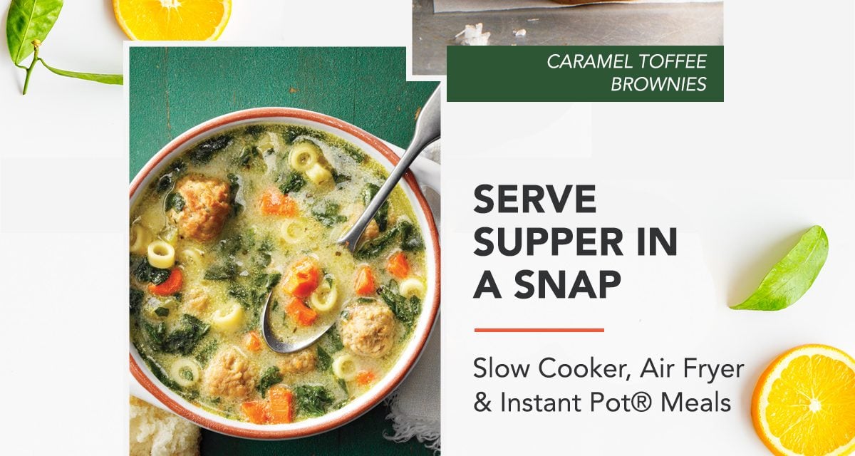 Serve Supper in a Snap