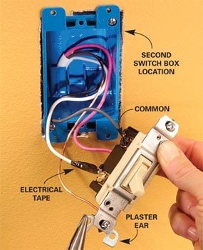 how to install a three way switch